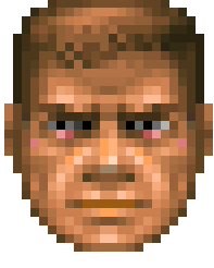 Doomguy, full health